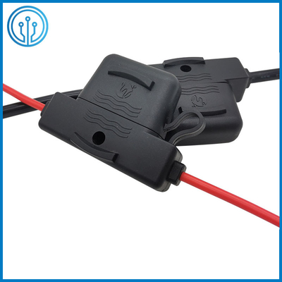 Motorcycle IP68 Rated High Power Auto Blade Fuse Holder WXFH-DFS101 For Maxi Car Fuse 120A 86V
