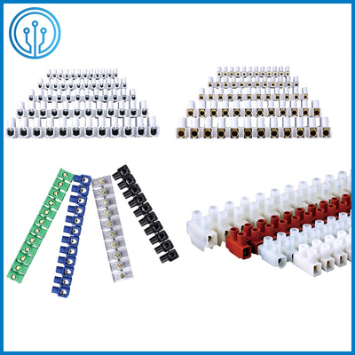 In Line Connector M3 Screw Terminal FT06-4 With Fuseholder 6.3A 250V And Terminal 32A 450V