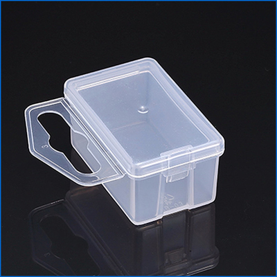 Transparent UL 94V-2 Polypropylene Plastic Packing Box For Electronic Components Kits