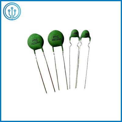 Silicone Coated MZ126A 25C PTC Thermistor 10MM Positive Temperature Coefficient Resistor