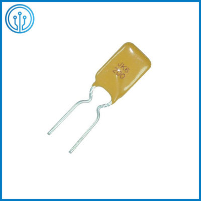 6V Polymer 2.5A Self Resetting Fuse Radial Leaded Fuse For Multimedia