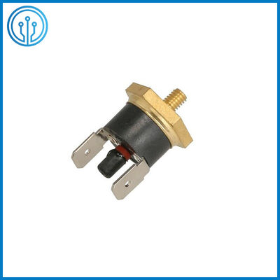 M4 Brass Screw 10A Bimetal Temperature Switch  85C OFF Bimetal Disc Thermostat