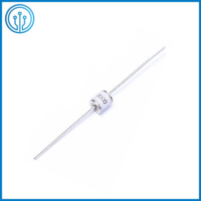 Axial 2 Pole 230V Ceramic Gas Discharge Tube 8mm Glass Discharge Tube