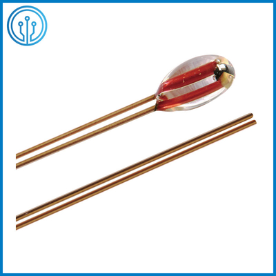Radial Leaded Glass NTC Thermistor 100K 3950 For Air Conditioner