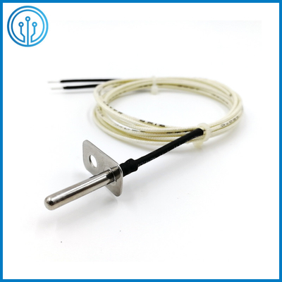 Electric Oven NTC Temperature Sensor 100K 3950 With PTFE Wire 900mm C3-2Y Connector