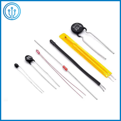 10K 3435 Thin Film NTC Thermistor Sensor Assembly With Extension Cable UL1571 28AWG And Connector 1.25-2Y