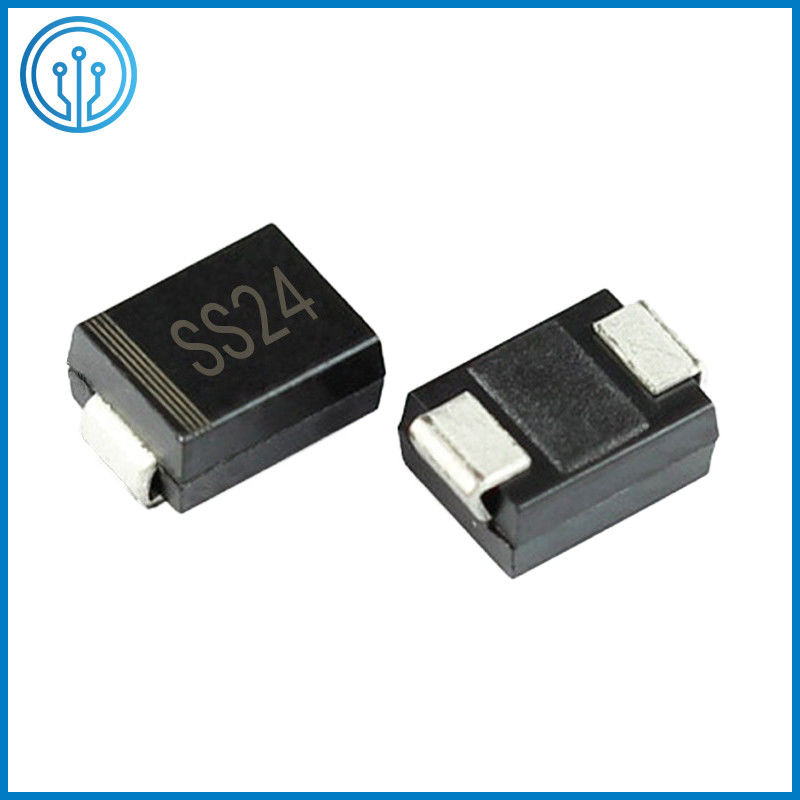 2Pin DO-214AA SS24 2A Surface Mount Fuses SMB Schottky Barrier Rectifier Diode