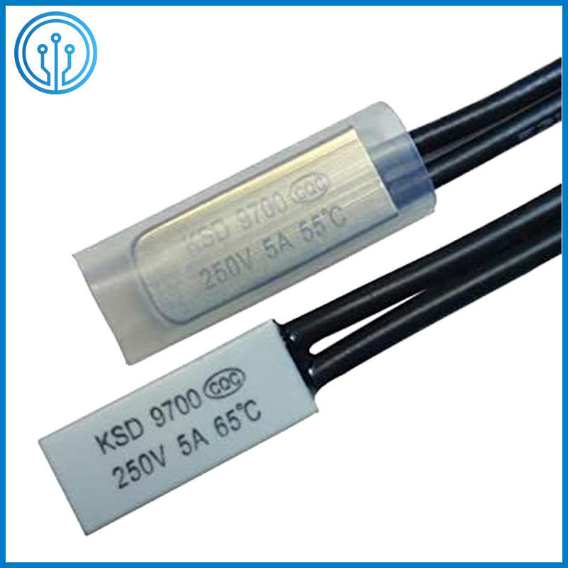 KSD9700 Plastic Bimetal Temperature Switch AC125V Bimetal Thermostat Temperature Control