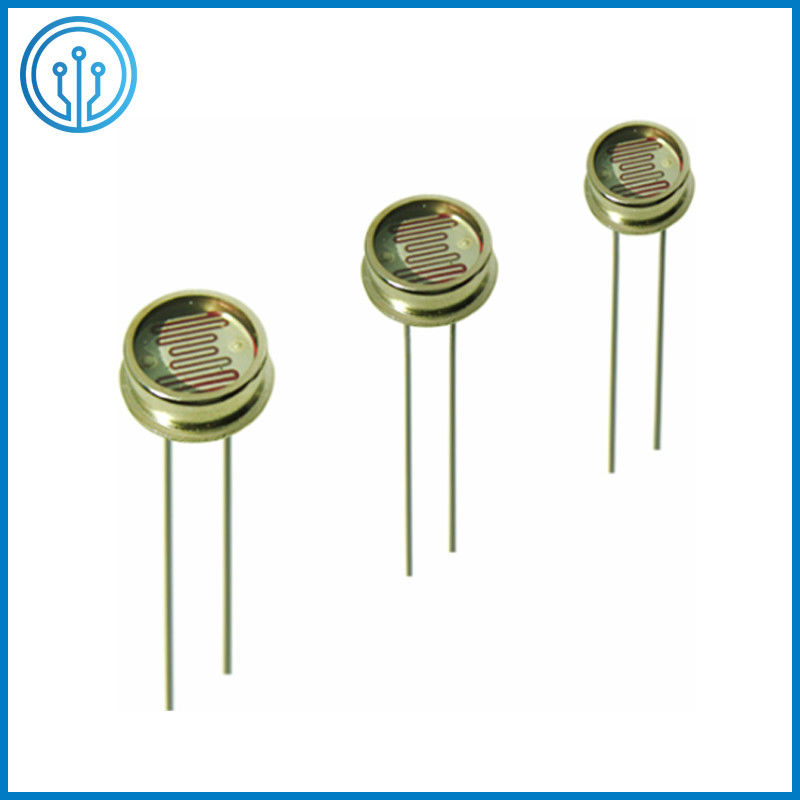 Metal Case 10K OHM PIR Sensor Module 8mm Light Dependent Resistor Metal Case