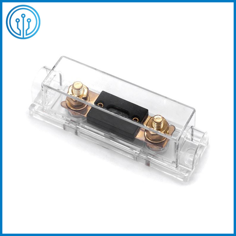 Car Audio Waterproof Bolt Down ANL Fuse Holder 40 - 500A With Transparent Cover