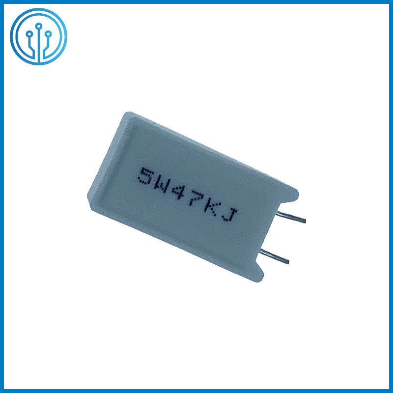 SQM Through Hole Ceramic Cased Cement Fixed Wirewound Power Resistor 5W 47K 5%